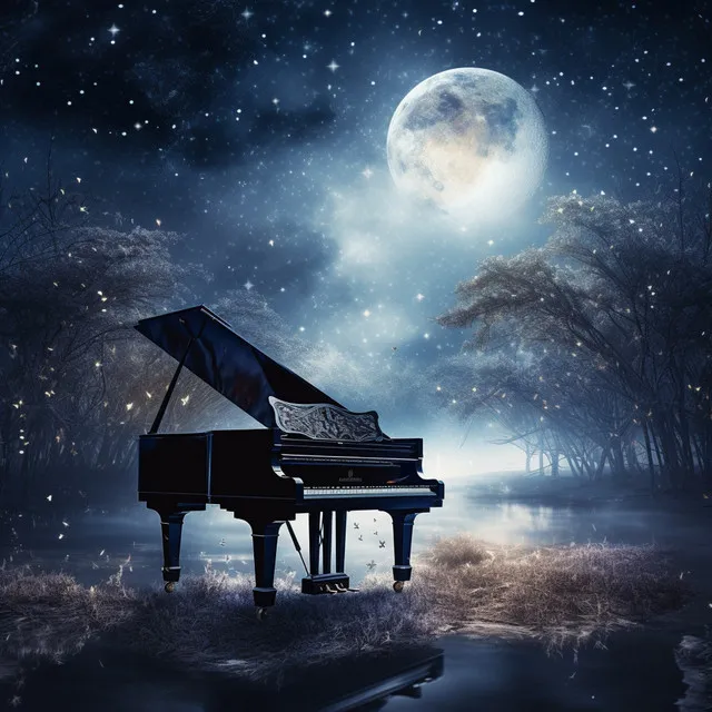 Piano Horizon in Twilight