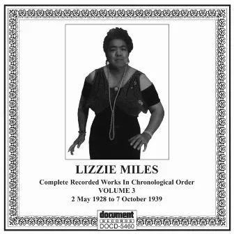 Lizzie Miles Vol 3 (1928 - 1939) by Lizzie Miles