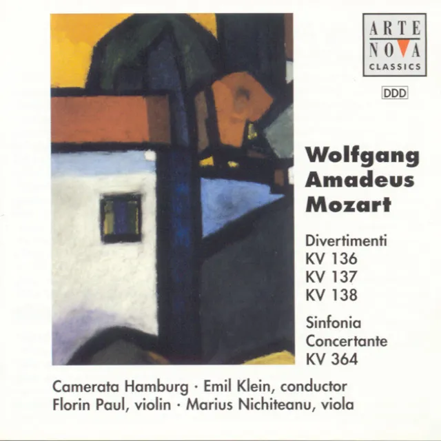 Sinfonia Concertante for Violin, Viola and Orchestra in E-Flat Major, K. 364: III. Presto