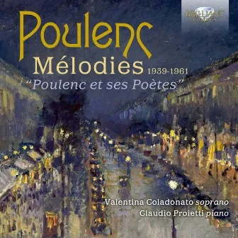 Poulenc: Mélodies 1939-1961 by Valentina Coladonato