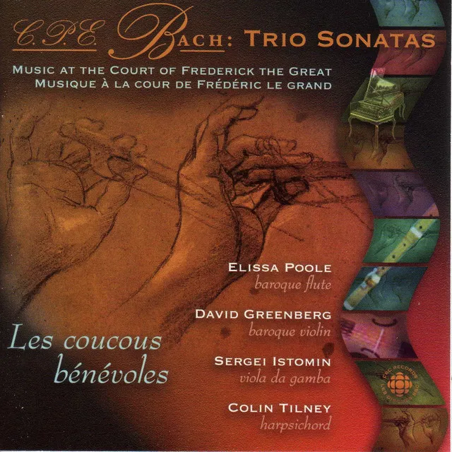 Trio Sonata in B-Flat Major, Wq. 161/2, H. 578: I. Allegro