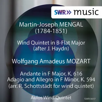 Mengal & Mozart: Chamber Music (Live) by Aulos Wind Quintet