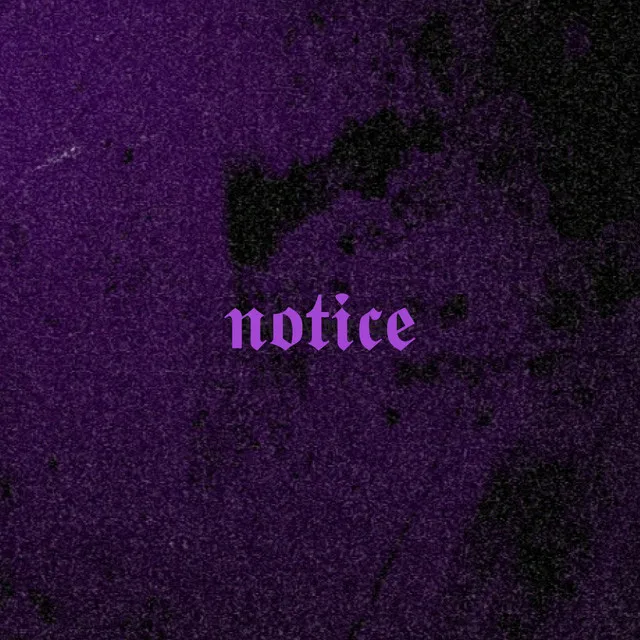 Notice