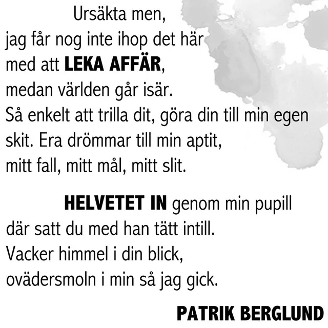 Leka affär