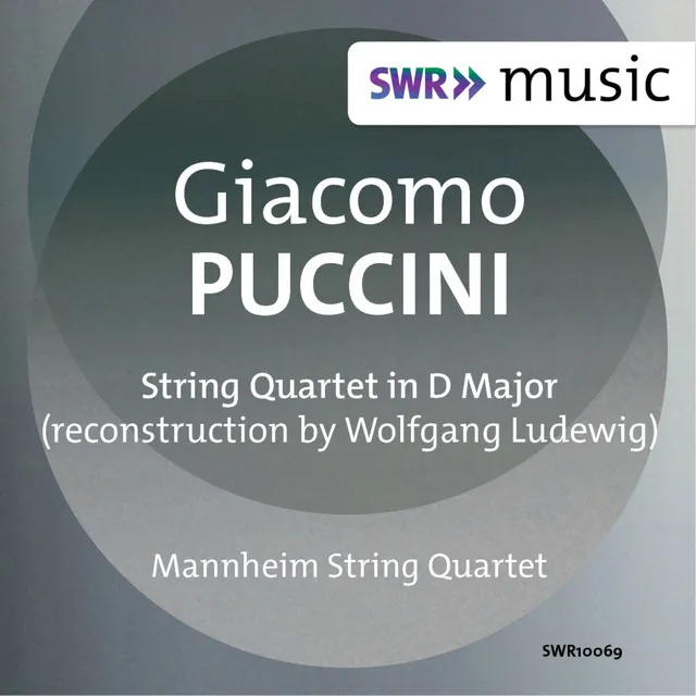 String Quartet in D Major: II. Adagio (Reconstructed by W. Ludewig)