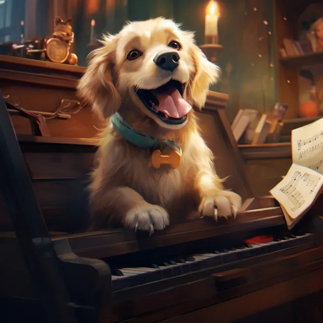 Sonido De Piano Juguetón De Mascotas