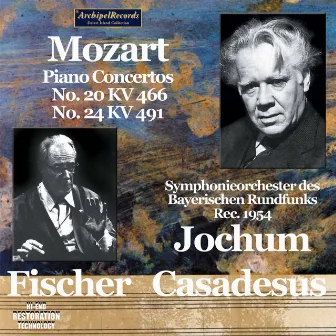 Mozart: Piano Concertos Nos. 20 & 24 (Live) by Edwin Fischer