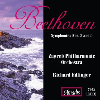 Beethoven: Symphonies Nos. 2 and 5 by Zagreb Philharmonic Orchestra