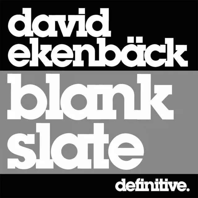 Blank Slate - Original Mix