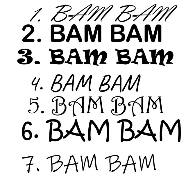 Bam Bam