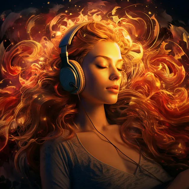 Binaural Fire for Sleep: Embers of Dreams