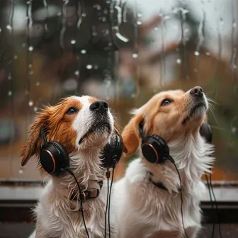 Dogs in Rain: Binaural Soothing Echoes by Relaxing Peace