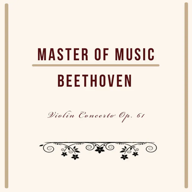 Violin Concerto in D Major, Op. 61: III. Rondo. Allegro