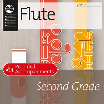 AMEB Flute Series 3 Second Grade (Piano Accompaniment) by Peter De Jager