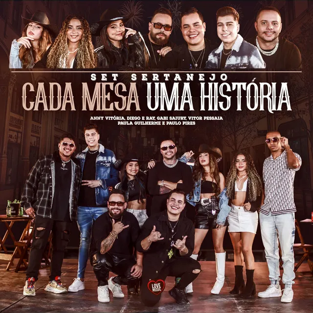 Set Sertanejo: Cada Mesa uma História