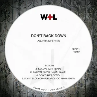 Don't Back Down by Aquarius Heaven