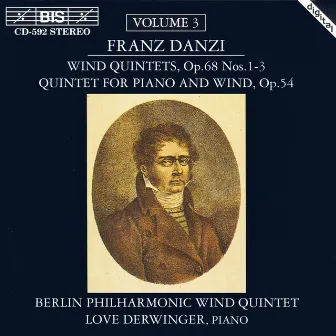 Danzi: Wind Quintets, Vol. 3 by Berlin Philharmonic Wind Quintet