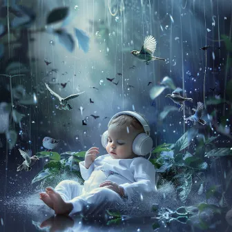 Binaural Baby’s Nature: Birds and Rain Melodies - 92 88 Hz by Birdieu