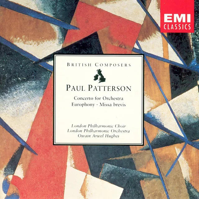 Patterson: Concerto for Orchestra / Missa Brevis / Europhony