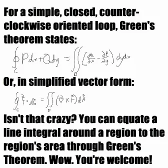 Green's Theorem by Zox The Fox