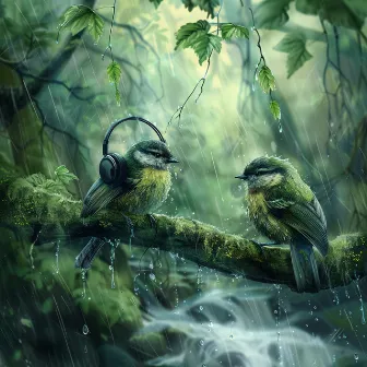 Rain Harmony: Binaural Birds and Nature's Song - 80 88 Hz by Weather Man