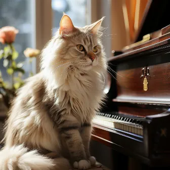 Piano De Mascotas: Melodía Relajante De Colas by Resplandor de piano