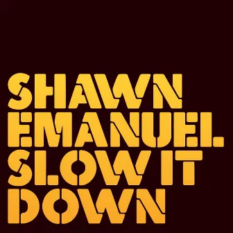 Slow It Down by Shawn Emanuel