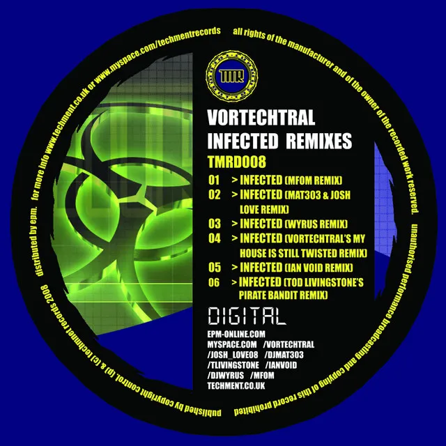 Infected - Vortechtral's My House Is Still Twisted Remix