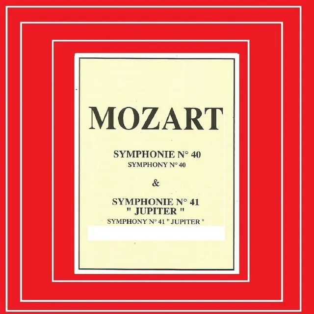 Symphony No. 40 in G Minor, K. 550: I. Molto allegro