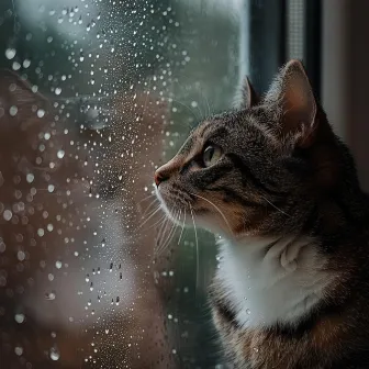 Bigotes De Lluvia: Música Reconfortante Para Gatos by Gato Somnoliento