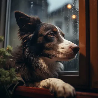 Patas En La Lluvia: Sondios Tranquilos Para Mascotas by Árboles empapados