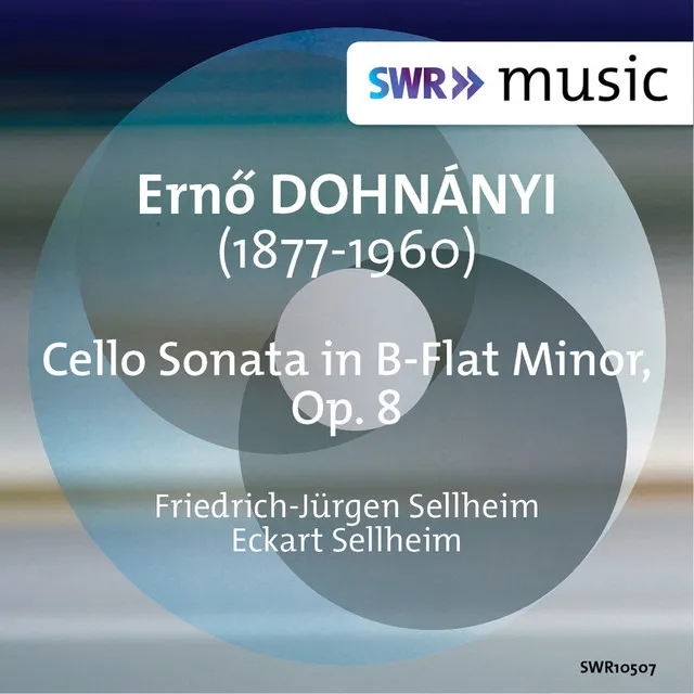 Dohnányi: Cello Sonata in B-Flat Minor, Op. 8