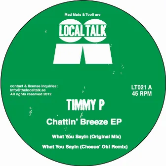 Chattin' Breeze EP by Timmy P