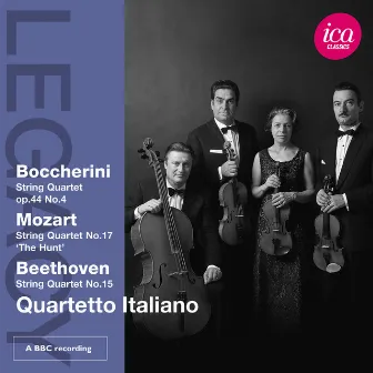 Boccherini, Mozart & Beethoven: String Quartets (Live) by Quartetto Italiano