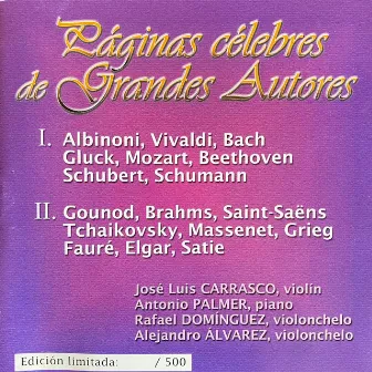 Páginas célebres de grandes autores II by Música de Cámara JLC