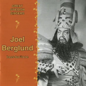 Great Swedish Singers: Joel Berglund (1937-1961) by Joel Berglund