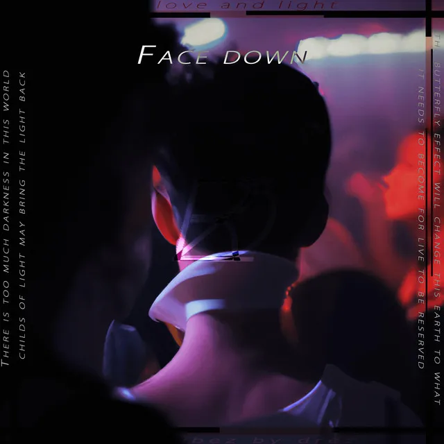 Face down