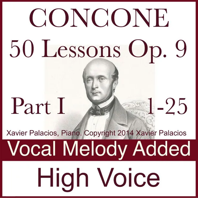 50 Lessons, No. 1 in D Major, Op. 9 (Melody Added)