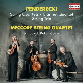 Penderecki: Clarinet & String Quartets & String Trio by Jan Jakub Bokun