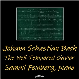 Bach:the Well -Tempered Clavier (Live) by Samuel Feinberg