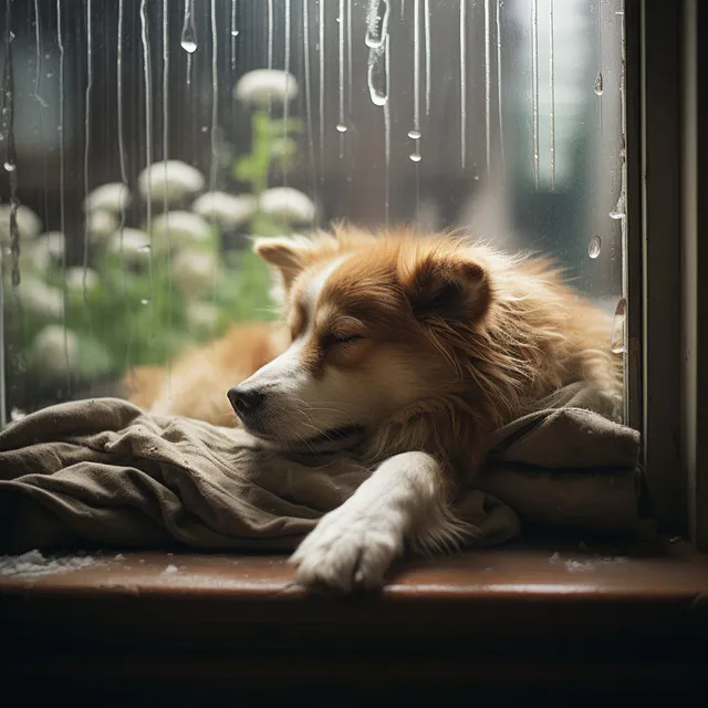 Patas Bajo La Lluvia: Serenidad Canina