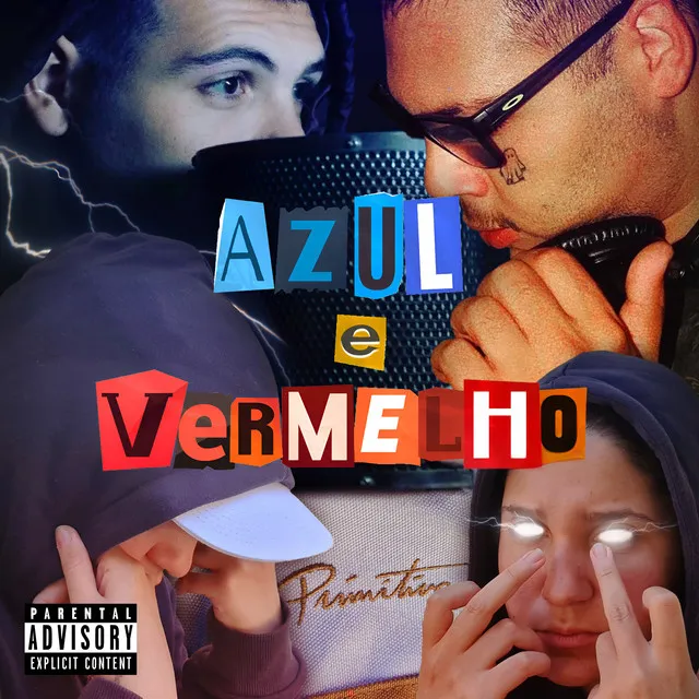 Azul e Vermelho