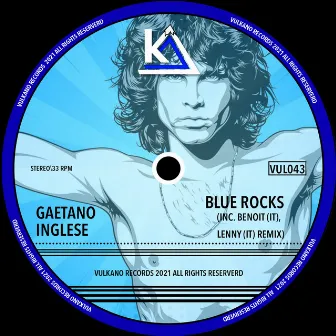 Blue Rocks by Gaetano Inglese