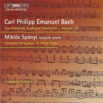 Bach: Complete Keyboard Concertos, Vol. 10 by Péter Szűts