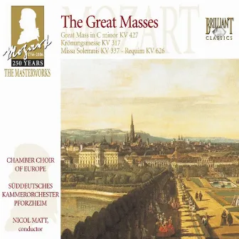 Mozart: The Great Masses by Südwestdeutsches Kammerorchester Pforzheim