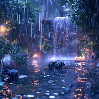 Massage Melodies: Rain's Soothing Sounds by Mindful Frequencies