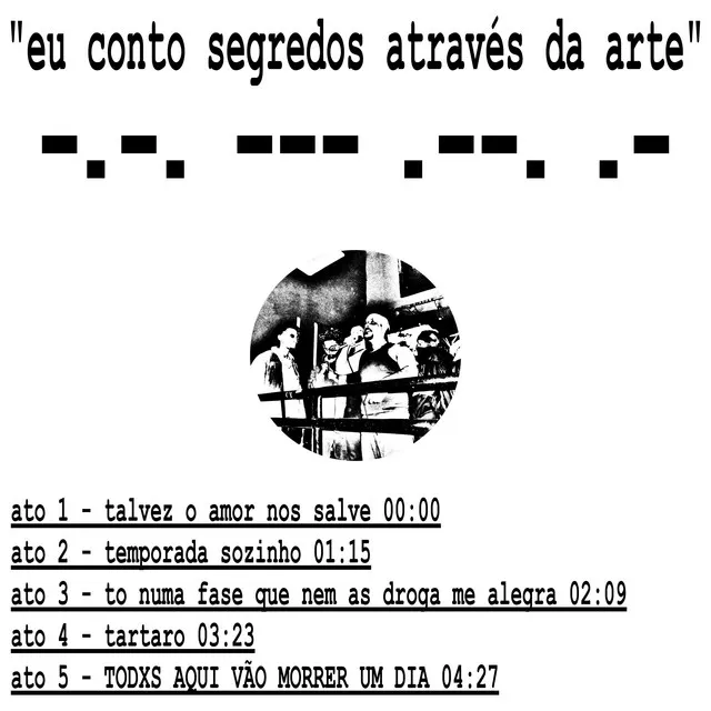 eu conto segredos através da arte