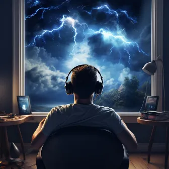 Binaural Calm: Thunder Relaxation Echoes by Relaxing ASAP