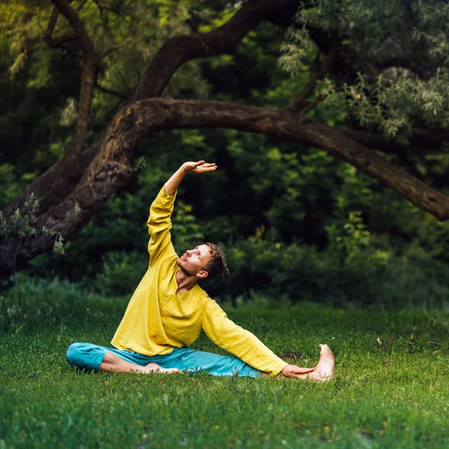 Ethereal Raindrops: Serene Yoga in Meditation Music