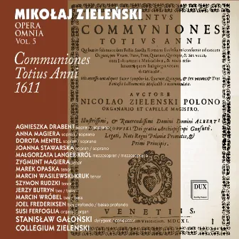 Zielenski: Opera Omnia, Vol. 5 by Stanisław Gałoński